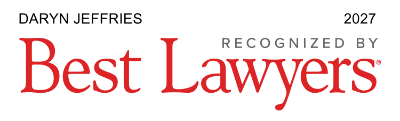 Daryn Jeffries - Recognized by Best Lawyers 2027