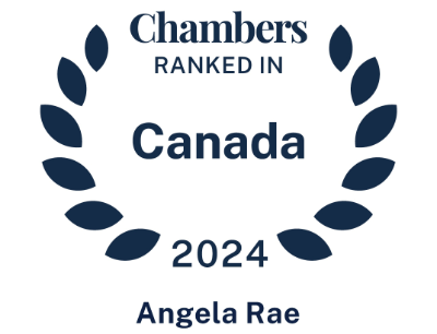 Ranked in Chambers Canada 2024 - Angela Rae